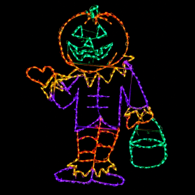 Pumpkinhead Scarecrow LED Display