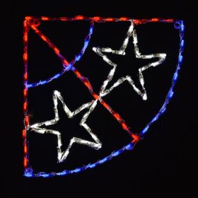 Independence Day Bunting LED Display