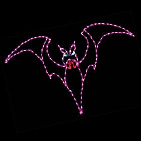 Purple Bat LED Display