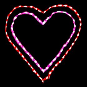 Beating Heart Animated LED Display