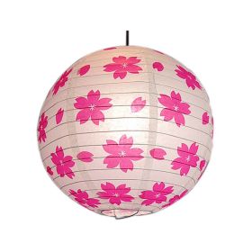 [Cherry blossoms] Chinese/Japanese  Sakura Hanging lantern 14"