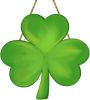 St Patricks Day Wreath St Patricks Day Door Decorations Shamrock Decorations Shamrock Wreath Hanging Sign Wooden Front Door Hanger for Porch Wall Indo