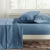 Luxury Sheet Sets Super Soft Easy Care Microfiber 3/4-Pieces Bed Sheet Set With 16-Inch Deep Pockets, Blue