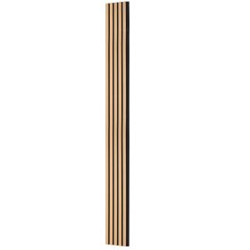 Wood Slat Acoustic Panels, 7.9 x 94.5 inch, MDF Accent Wooden Wall Panels for Modern Interior Wall Decor