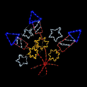 Firecracker Cluster LED Display