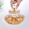 1 PCS High borosilicate stripe sealed storage jar,