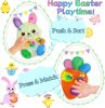 2 Pack Easter Color Sorting Sensory Toys for Toddler Easter Basket Stuffers