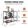 40 Inch Industrial Bar Cabinet, Wine Table for Liquor and Glasses, Sideboard Buffet Cabinet with Glass Holder & Wine Rack