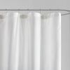 Ombre Printed Seersucker Shower Curtain Blue 72x72"