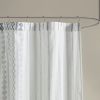 Cotton Printed Shower Curtain with Chenille