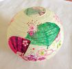 [Flower and Fan] Chinese/Japanese Hanging Paper Lantern 12"