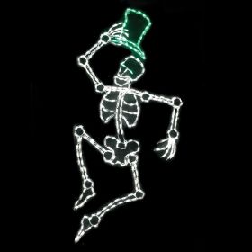 Dancing Skeleton LED Display