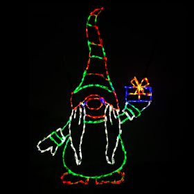 Gnome with Gift LED Display