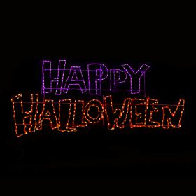 Happy Halloween LED Sign