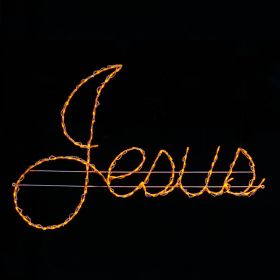 Jesus LED Sign