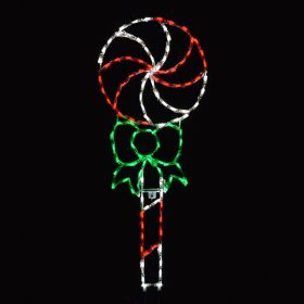 Lollipop LED Display - Red Green and White