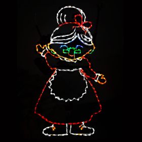 Mrs. Claus LED Display
