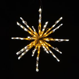 LED 24" Starburst — Champagne (White/Warm White)