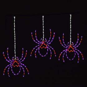 Hanging Spiders LED Display
