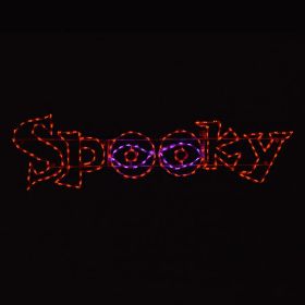 Spooky LED Sign