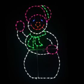 Snow Woman LED Display