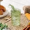 Vintage Ribbed Drinking glasses
