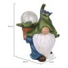 Cute Squirrels Statue Garden Lighting Waterproof Resin Figurines