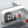 S8 Wireless Bluetooth Speaker HD Led Display Multifunction Stereo Bass Speakers Alarm Clock FM Radio TF Card Aux Music Playback.