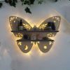 1pc Crystal Display Shelf - Wall Mounted Decorative Shelf