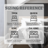3-Piece Charcoal Grey & White Botanical Quilt Set, Modern Leaf Vine Striped Bedspread with 2 Shams, Lightweight Reversible Coverlet