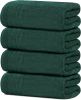 Pack of 4 Extra Large Bath Towels 30 x 60 Inches, 100% Cotton, Larger & Lighter Weight, Quicker to Dry, Super Soft and Absorbent, Perfect for Bathroom