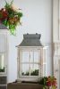 Wooden Candle Lantern Decorative, Hurricane Lantern Holder Decor for Indoor Outdoor, Home Garden Wedding