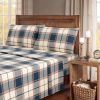 Kathy Ireland 100% Turkish Cotton Flannel Sheet Set