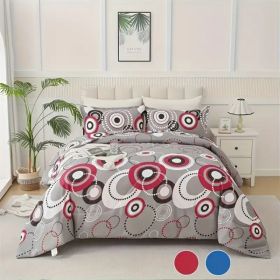 Oriental Beauty Quilt 3-piece Set (Option: King)