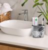 Home 4pc  Bathroom Accessories Set  Classic Soap Dispenser, Tumbler