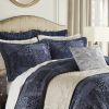 4 PCS Comforter Set Navy
