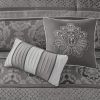 7 Piece Jacquard Comforter Set Queen