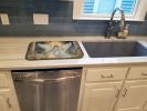 Dish Drying Mat Absorbent Dish Drying Mat Pad for Kitchen Counter Dish Drainer Mat for Countertop, 14 x 21", Multicolor