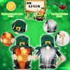 St.Patrick's Day Gnome Plush Elf Decorations - 4PCS Handmade Green Irish Gnome Scandinavian Tomte Leprechaun for Home Decor/Table Ornament