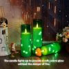 Flameless LED Candles with Timer 5 Pc Flickering Flameless Candles for Romantic Ambiance and Home Decoration Stable Acrylic Shell