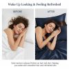 4-piece ultra-soft 85g satin sheet and pillowcase set