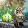 1pc Viking Victor Norse Gnome Statue, Viking Garden Gnome Figurine